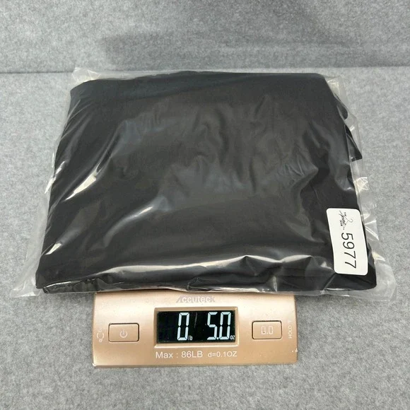 Cut Loose Black Textured Wide Barrel Leg Cropped Pants Womens Medium NWT - Picture 11 of 12